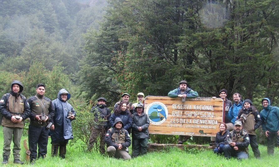 Fortalecen capacidades de monitoreo en áreas silvestres protegidas de Aysén