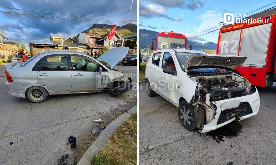 Bomberos se movilizaron por colisión vehicular en Coyhaique 