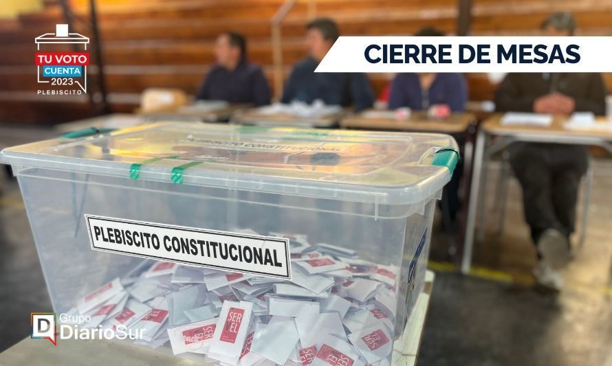 Comienza el cierre de mesas en la Región de Aysén