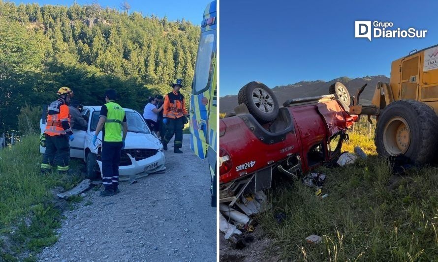 Dos accidentes movilizaron a unidades de emergencia en Coyhaique