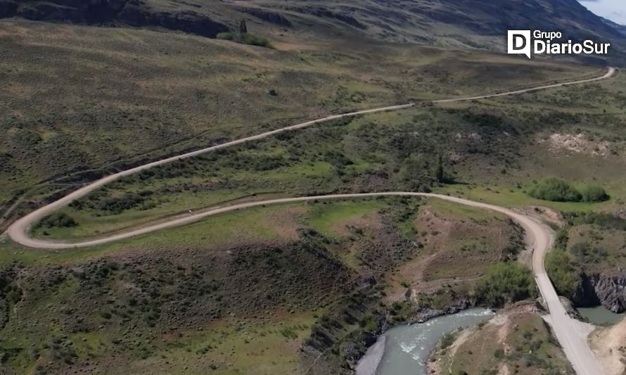 Impulsan inversión para pavimentar 72 kilómetros en zona sur de la Región de Aysén