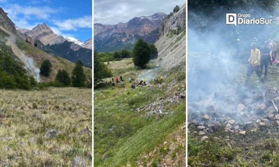 Turista detenido por provocar incendio en Parque Nacional Patagonia