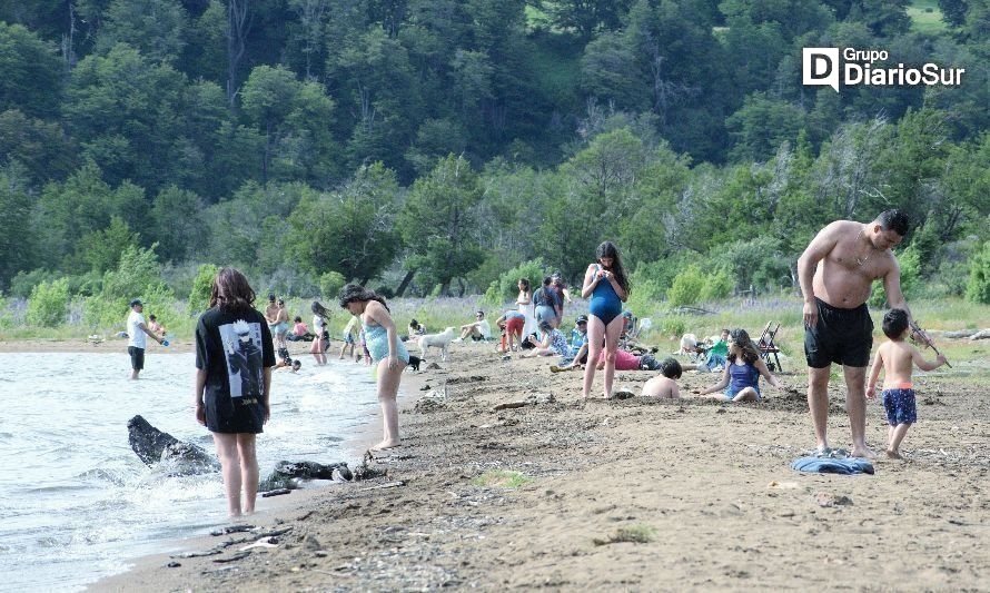 Lago Elizalde se llenó de visitas en inicio del 2024