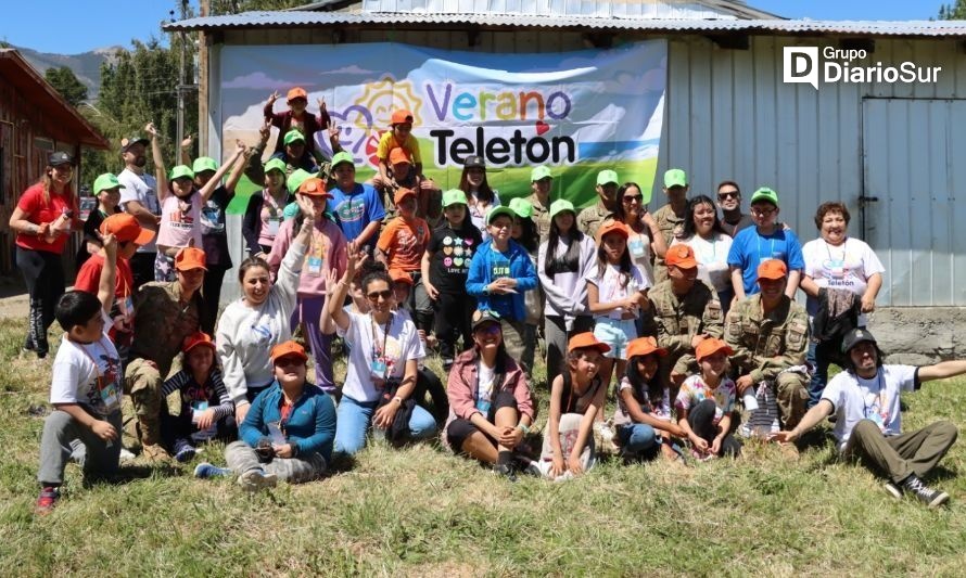 El Verano Teletón tuvo una entretenida jornada en Coyhaique 