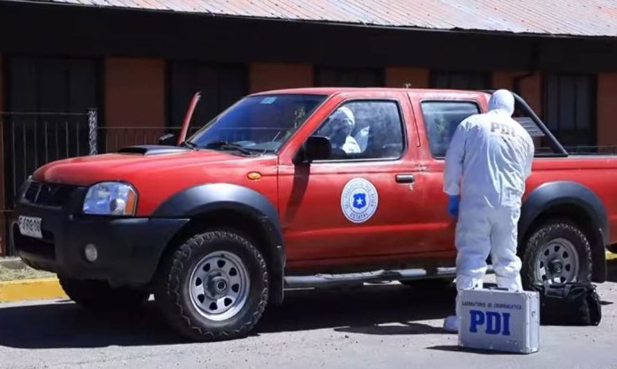 Encuentran una de las camionetas robadas en la Delegación Presidencial de Aysén