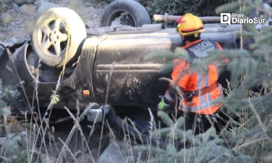 Seis lesionados en jeep que se desbarrancó: Casi cayó al río Claro