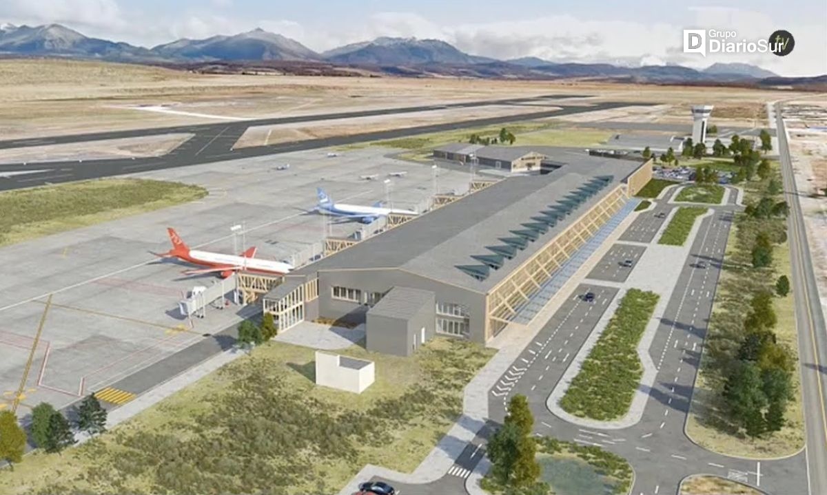 Aeródromo de Balmaceda cerró 2023 con 300 mil pasajeros embarcados