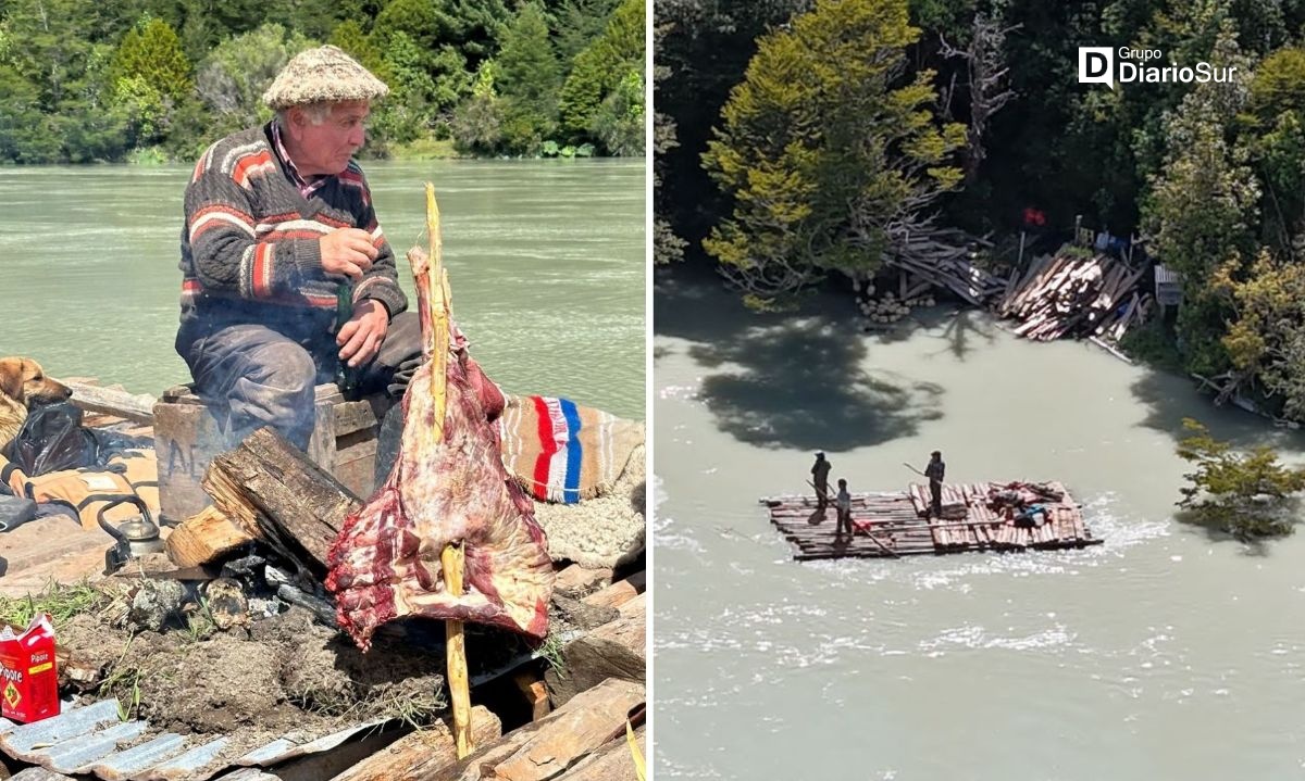 Imágenes de la gran fiesta del "madereo" en Caleta Tortel