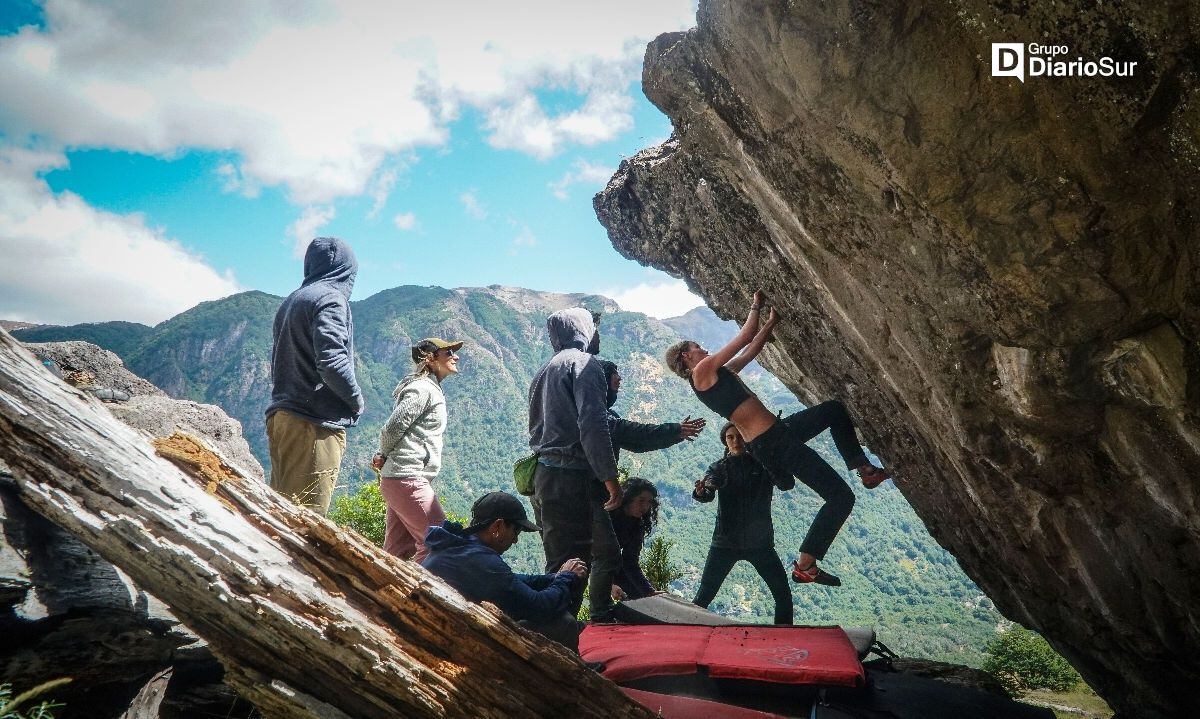 En Villa Cerro Castillo se reunieron los fanáticos de la escalada