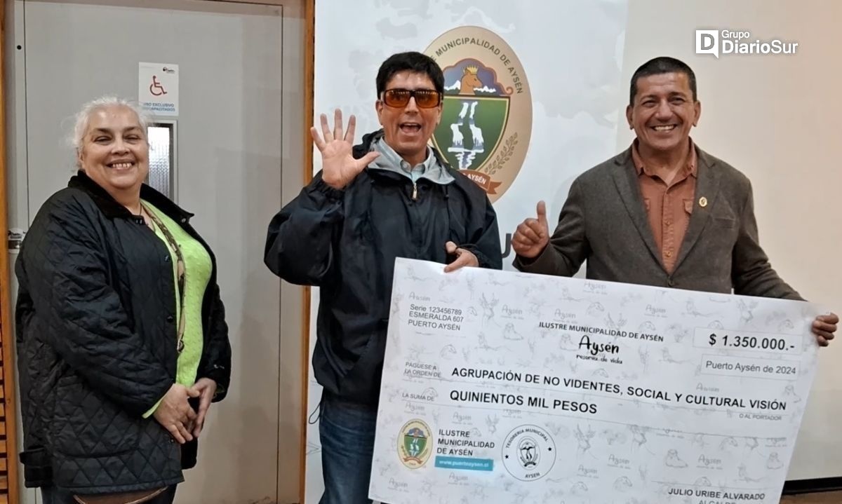 Municipio de Aysén entregó subsidios a organizaciones sociales