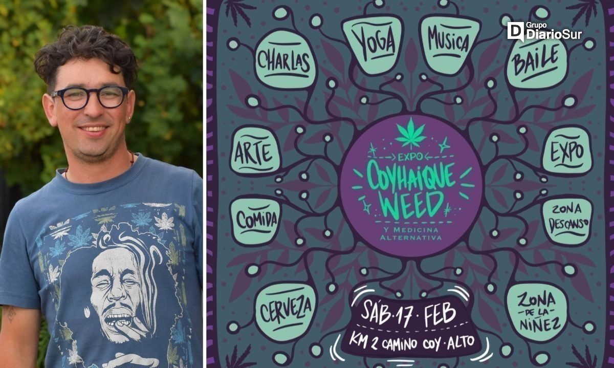 Novedades y talleres prepara la Expo Coyhaique Weed