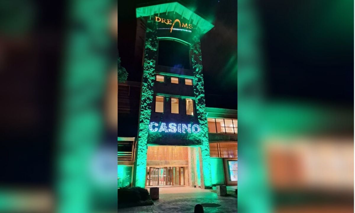 Día Internacional del Juego Responsable”: Casino Dreams Coyhaique se iluminó de verde