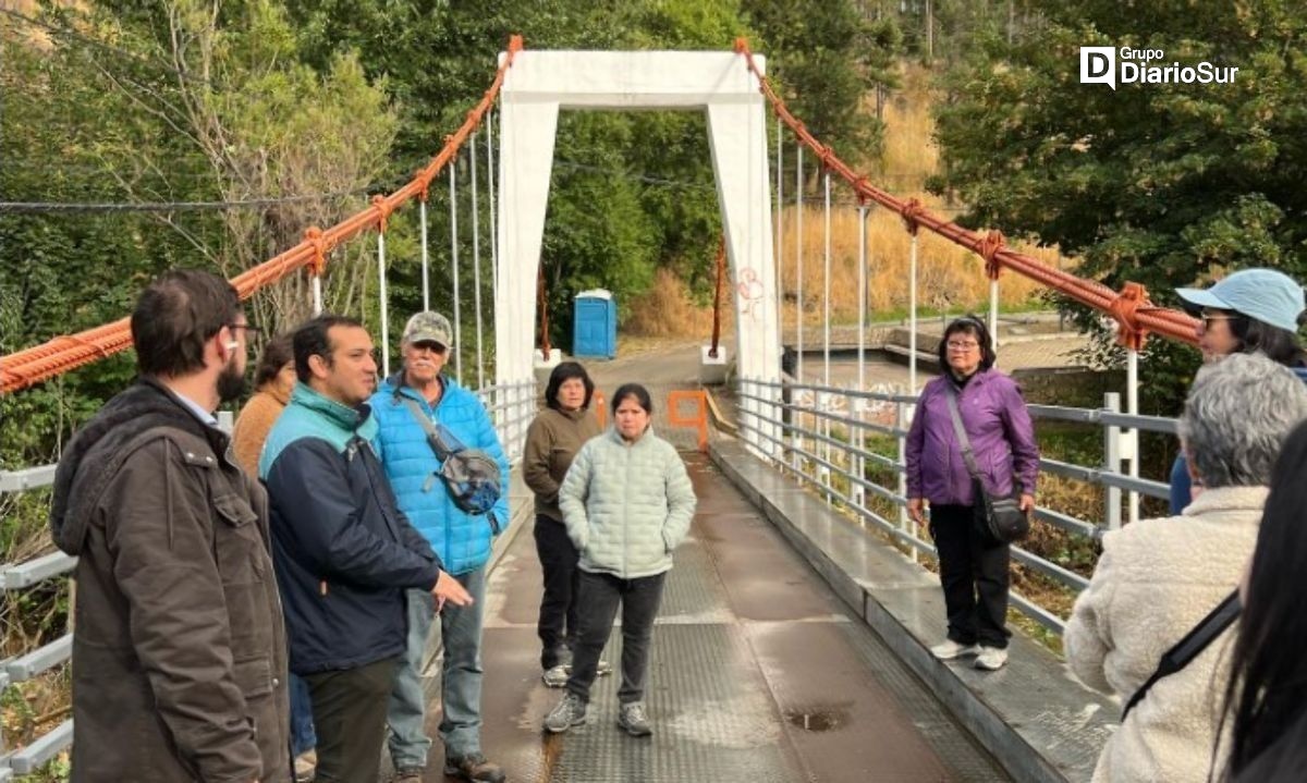 Inició la habilitación de la pasarela Piedra del Indio