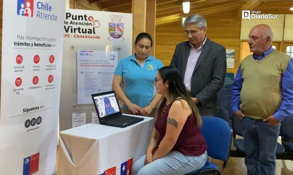 Inauguran punto virtual de IPS Chile Atiende en Villa O'Higgins