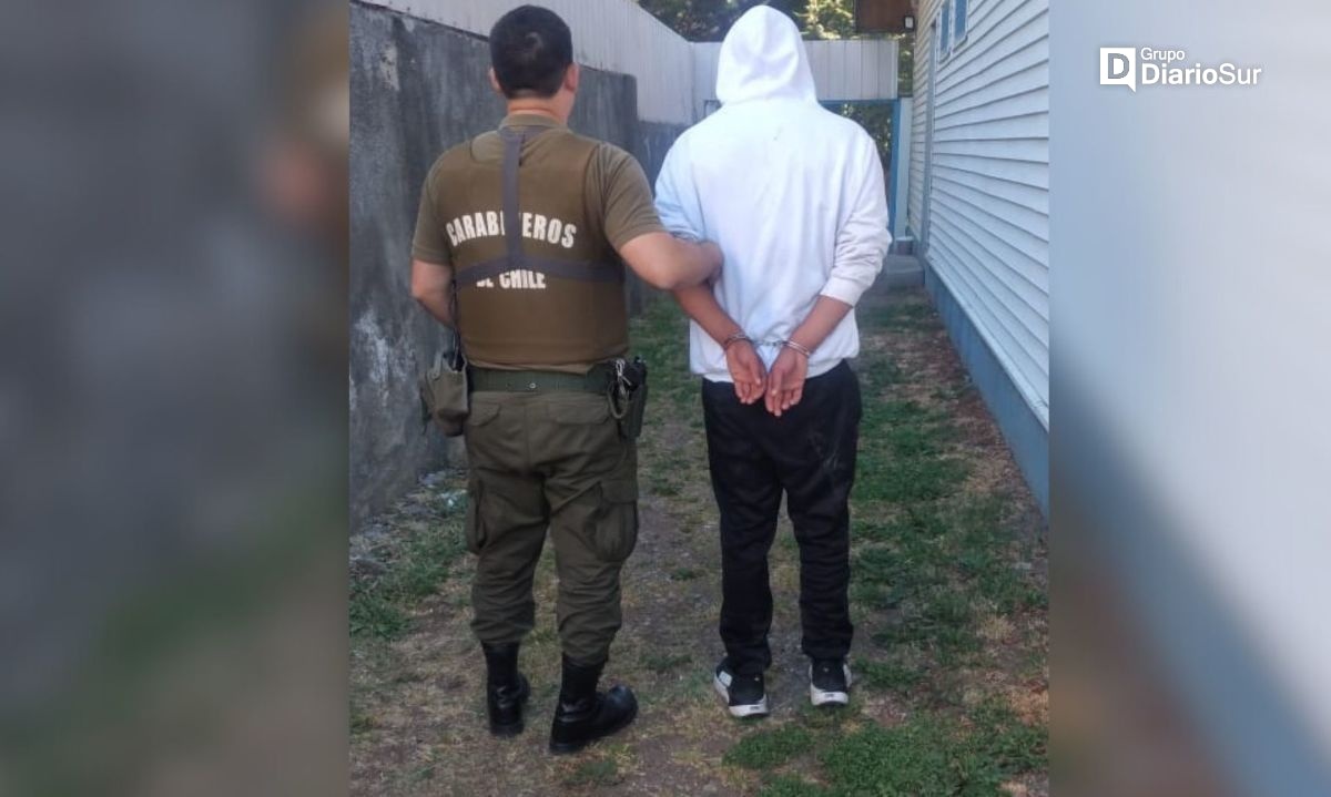 Carabineros detiene a un sujeto por violencia intrafamiliar en Coyhaique