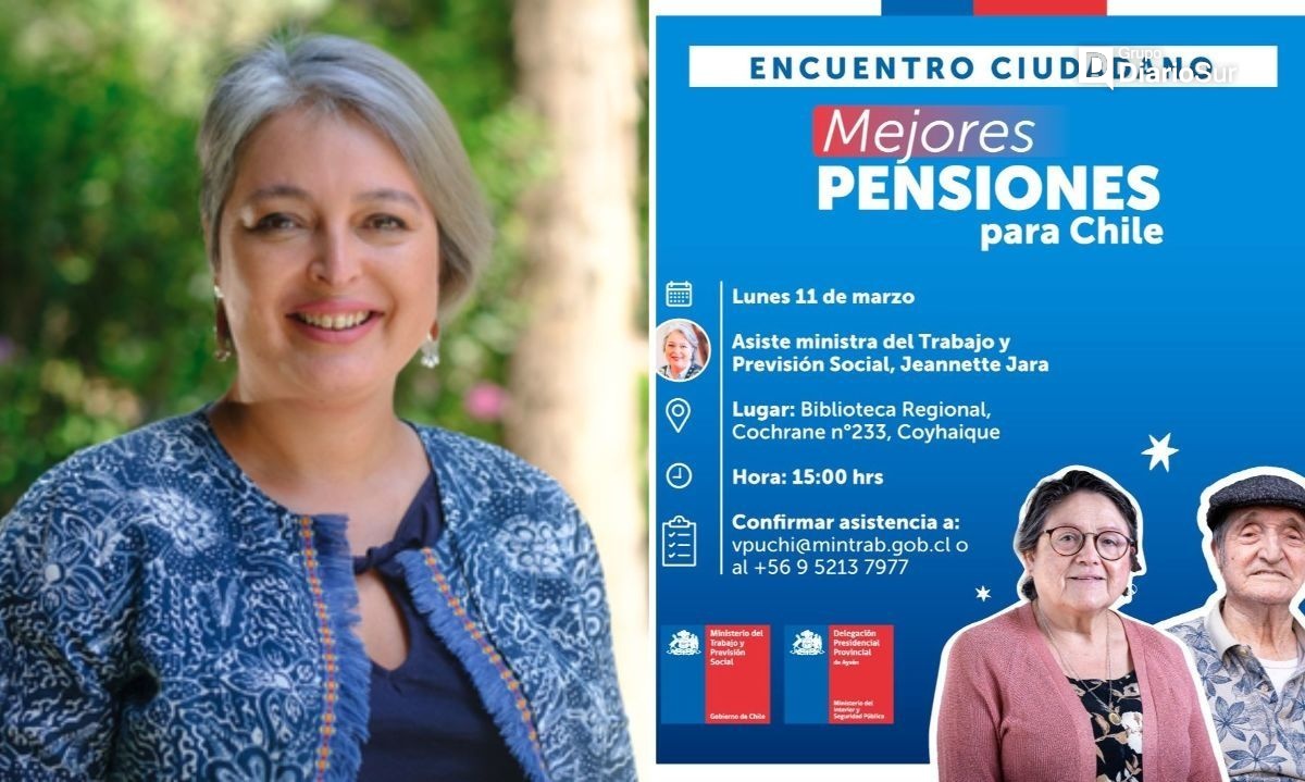 Coyhaique: invitan a encuentro ciudadano “Mejores Pensiones para Chile”