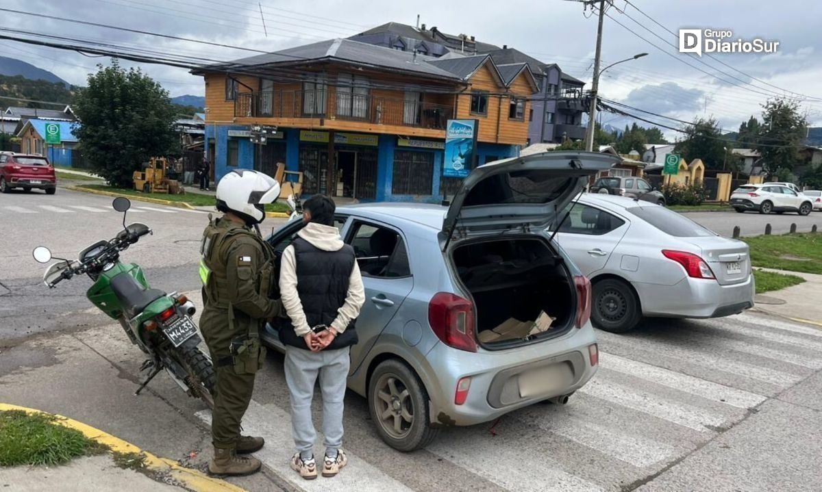 Carabineros detuvo a sujeto que portaba sustancia ilícitas