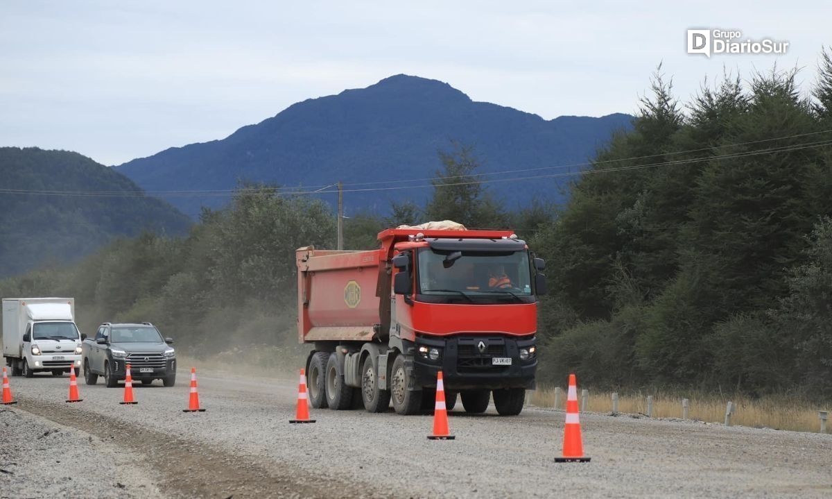 Inician construcción de la rotonda de acceso a Puerto Aysén