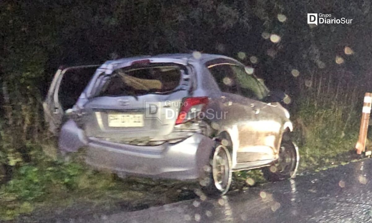 Una persona lesionada dejó accidente vehicular en ruta Coyhaique-Puerto Aysén