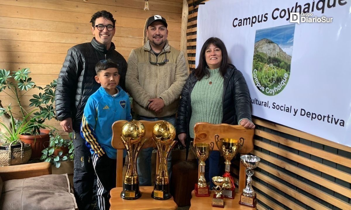 Club de fútbol coyhaiquino triunfa en Argentina