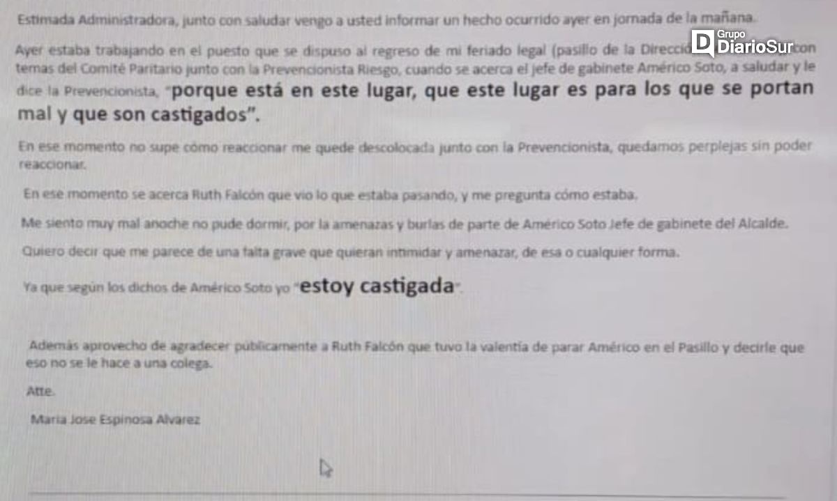 Asemuch exige salida inmediata de Américo Soto tras denuncia por acoso y malas prácticas laborales