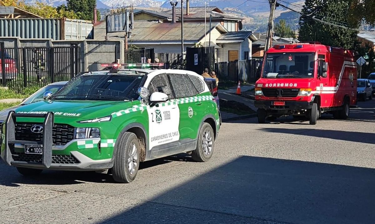 Fuga de gas moviliza a Bomberos en Coyhaique