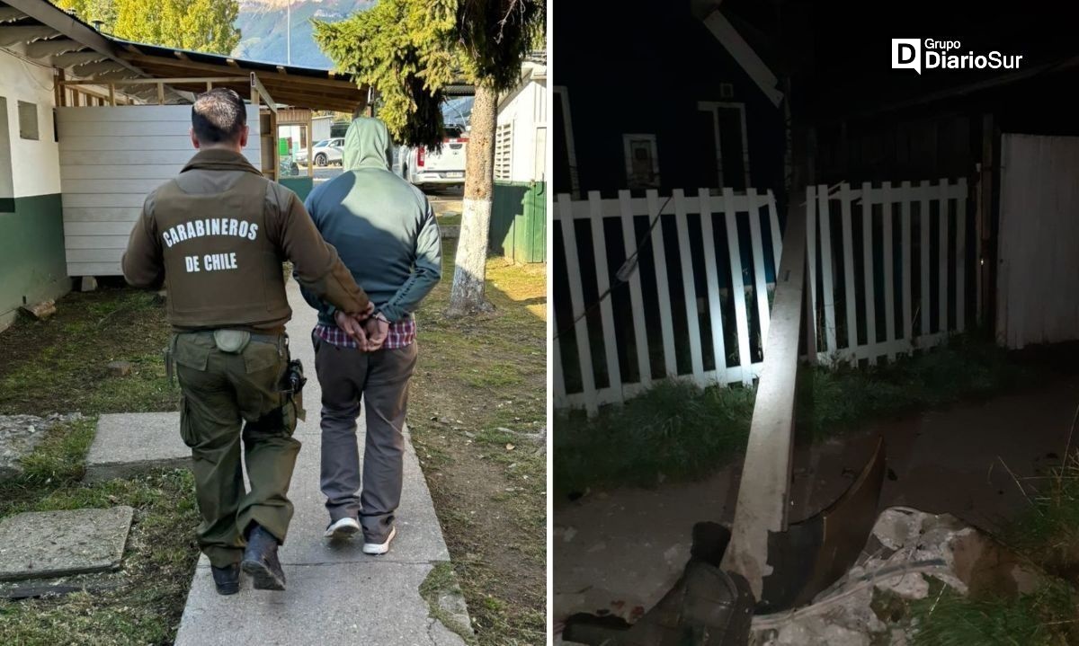 Carabineros detiene a un hombre por conducción en estado de ebriedad