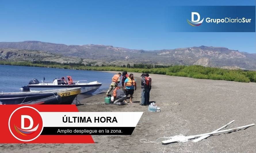 Kayakista de Coyhaique desaparece en Lago General Carrera [ACTUALIZADA]