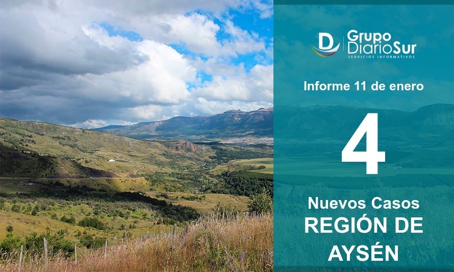 Tras anuncio de cuarentena total en Puerto Aysén, región suma 4 nuevos casos 
