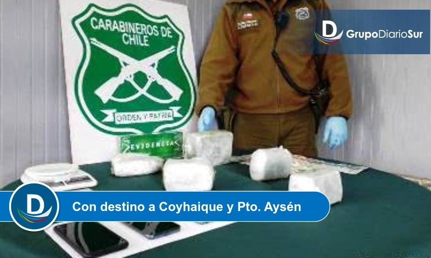 Ciudadano colombiano intentaba ingresar casi 4 kilos de cocaína a la región 