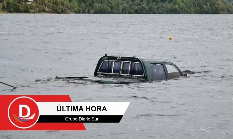 En un lago encuentran vehículo de hombre desaparecido en Chiloé