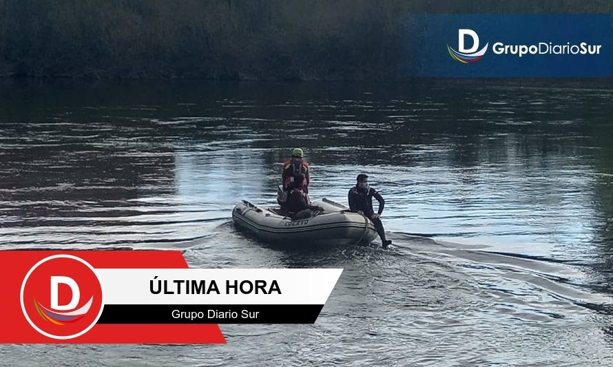 URAT Osorno rastrea en el río Rahue a joven desaparecida desde el martes